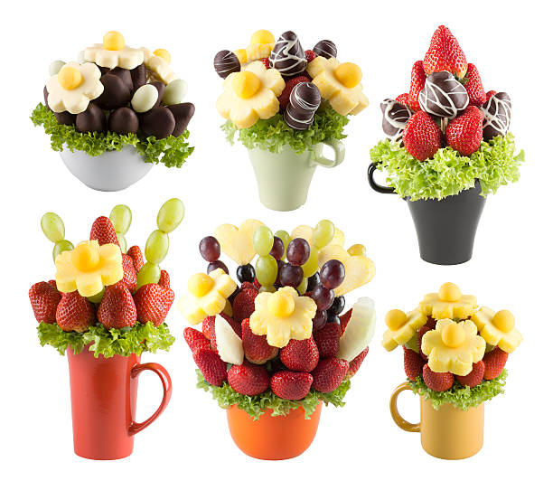 Delicious Mother's Day Treat Gift Ideas 8 Fruit Bouquet Arrangement