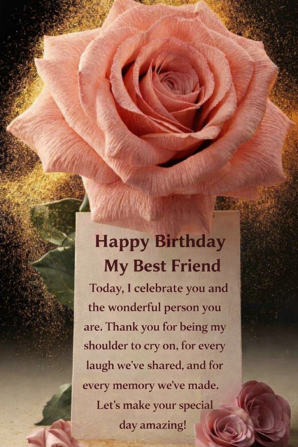 Heart Touching Birthday Messages for Best Friend 4 Heart Touching Birthday Messages for Best Friend